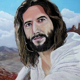 Jesus in the desert by Yulia Litvinova