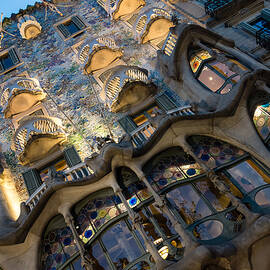 Jewel Toned Masterpiece - Antoni Gaudi Casa Batllo in Barcelona, Spain by Georgia Mizuleva