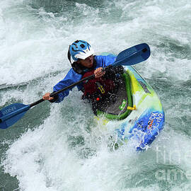 Kayaking Magic Of Water 6 by Bob Christopher
