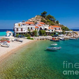 Kokkari Beach by Inge Johnsson