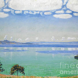 Lake Geneva, Seen from Chexbres by Ferdinand Hodler