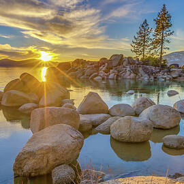 Lake Tahoe Spring Starburst by Scott McGuire