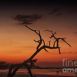 Langosta Beach at Sunset by Bob Hislop