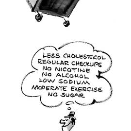 Less Cholesterol Regular Checkups by Lee Lorenz