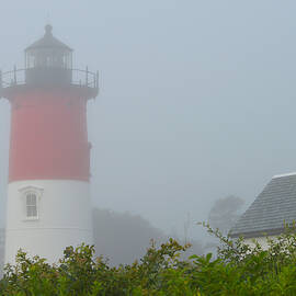 Lighthouse Fog by Dianne Cowen Cape Cod Photography