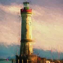 Lighthouse by Jutta Maria Pusl