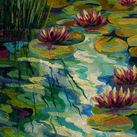 Lily Pond II by Marion Rose