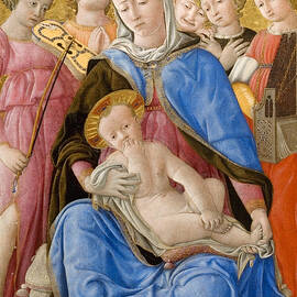 Madonna of Humility by Domenico di Bartolo