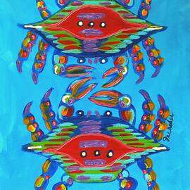 Mambo Crabs by JoAnn Wheeler