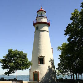 Marblehead Lighthouse Lake Erie by Charlene Cox