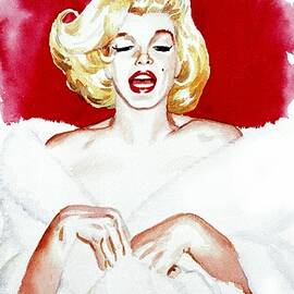 Marilyn Monroe glamour goddess by Ken Meyer jr