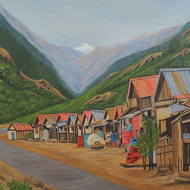 Market Country-side Sikkim by Ajay Harit