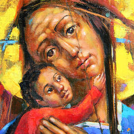 Mary and Son by Michal Kwarciak