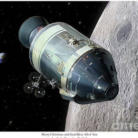 Merry Christmas and God Bless All of You by Mark Karvon