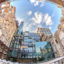 Mill City Museum wide angle view by Jim Hughes