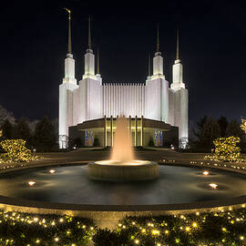 Mormon Temple by Robert Fawcett