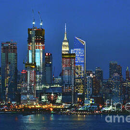 NYC Twilight Hour Blues by Regina Geoghan