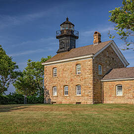 Old Field Point Lighthouse by Rick Berk