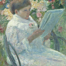 On a Balcony by Mary Stevenson Cassatt