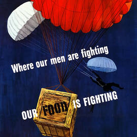 Our Food Is Fighting - WW2 by War Is Hell Store
