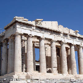 Parthenon front Facade by Jane Rix