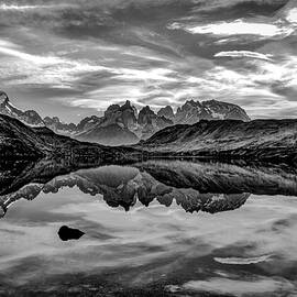 Patagonia Lake Reflection #2 - Chile by Stuart Litoff