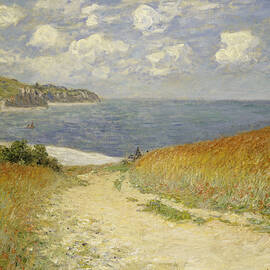 Path in the Wheat at Pourville by Claude Monet