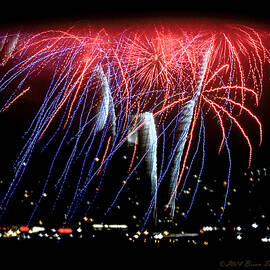 Patriotic Fireworks S F Bay