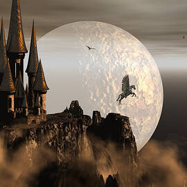 Pegasus departs by Claude McCoy