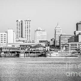 Peoria Skyline Black and White Picture by Paul Velgos