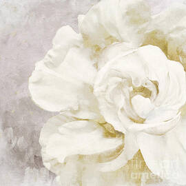 Petals Impasto Alabaster by Mindy Sommers