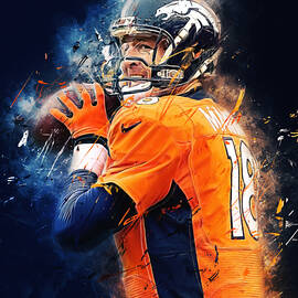 Peyton Manning by Afterdarkness