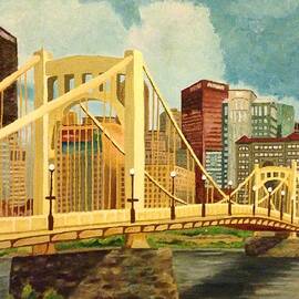 Pittsburgh City Bridge by Lauren Ullrich