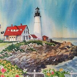 Portland Head Light by Dianna Willman