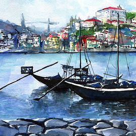 Porto Rabelo Boats by Dora Hathazi Mendes