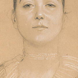 Portrait of a Woman by Gustav Klimt