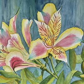 Princess Lily Watercolor by Linda Brody