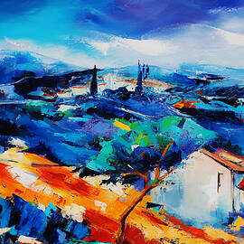 Purple Hills by Elise Palmigiani