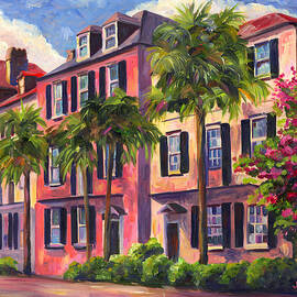 Rainbow Row Charleston Sc by Jeff Pittman