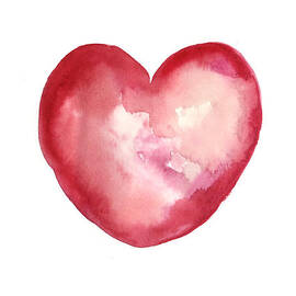 Red Heart Valentine's Day Gift by Joanna Szmerdt