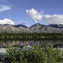 Reflecting On A Beautiful Day In Alaska