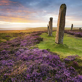 Ring of Brodgar, Orkney by Justin Foulkes