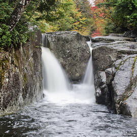 Rocky Falls in the Adirondack Mountains - New York by Brendan Reals