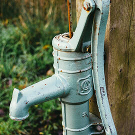 Rustic Water Pump by Pati Photography