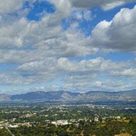 San Fernando Valley Panorama by David Zanzinger