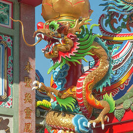 San Jao Pung Tao Gong Dragon Pillar DTHCM1145 by Gerry Gantt