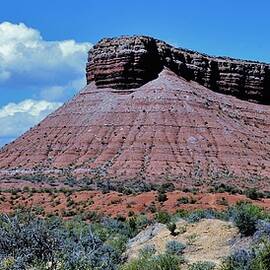 Sandstone Butte Southern Utah by Heidi Fickinger