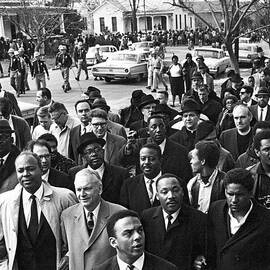 Selma To Montgomery March by Underwood Archives