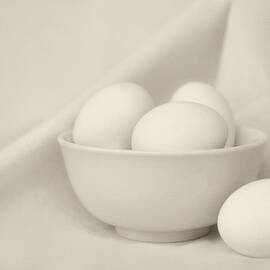 Silence - Eggs and Bowl - Still Life by Nikolyn McDonald