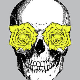 Skull and Roses by Eclectic at Heart